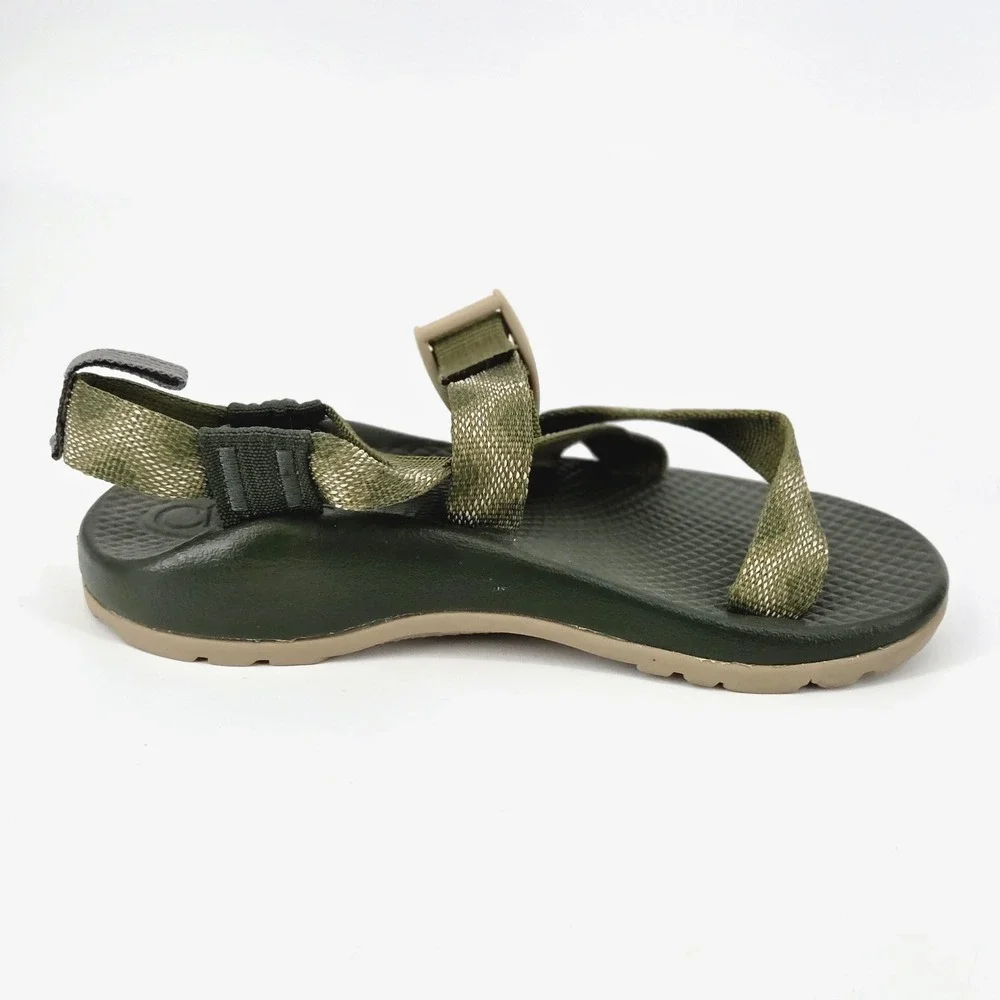 Chaco Z/1 Ecotread Avocado Green Athletic Hiking Strappy Sandals Kids Youth Sz 1